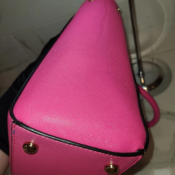 Kate Spade New York Pink and Blue Satchel EUC - Picture 16 of 16